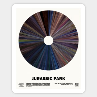 minimal_Jurassic_Park Warp Movie Sticker